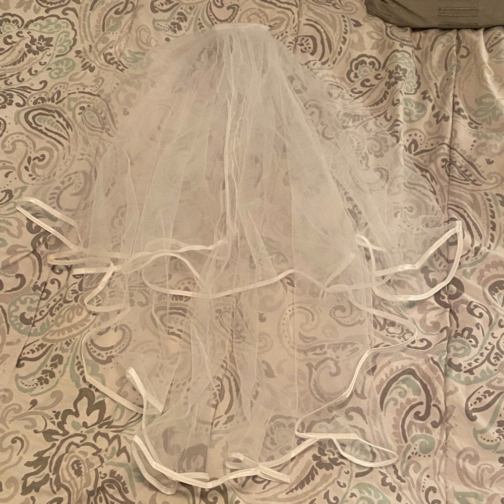 Elegant White Veil